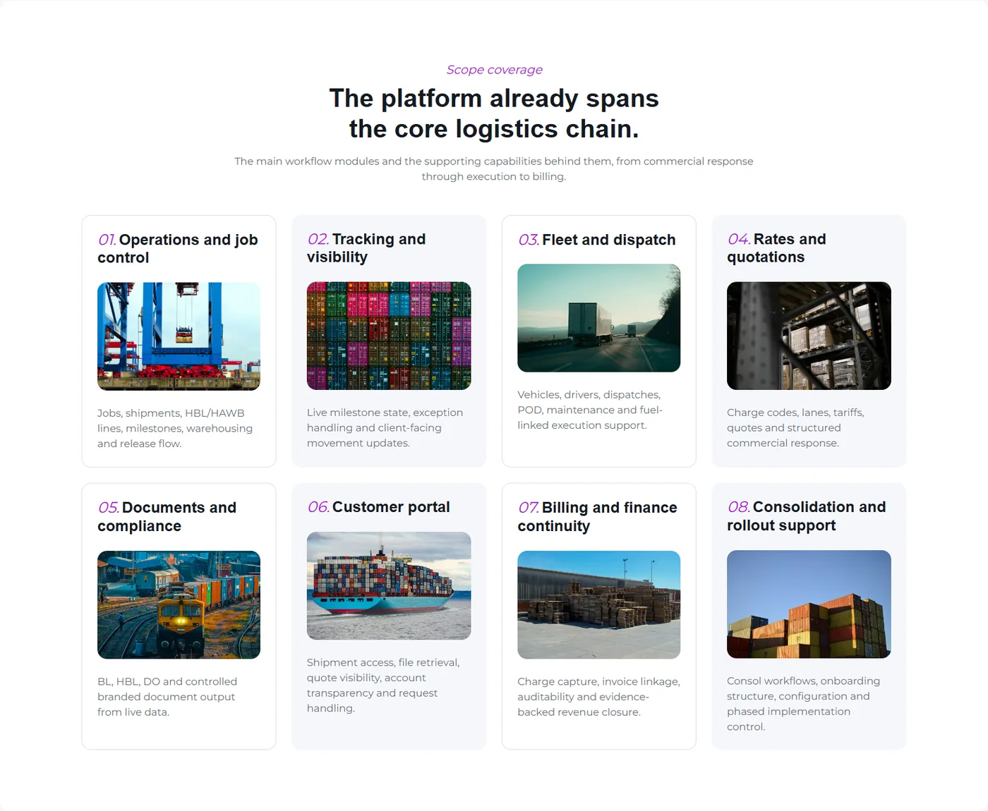 Logistics System - Pigeon